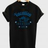 vacation location date t-shirt
