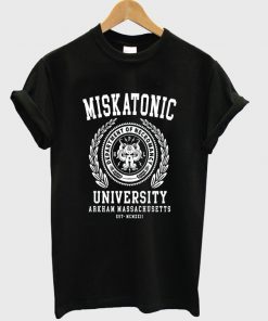 miskatonic university t-shirt