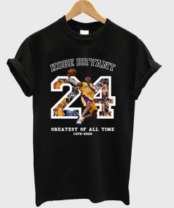 kobe bryant 24 greatest of all time t-shirt