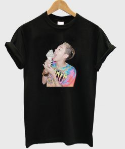 miley cyrus ice cream t-shirt
