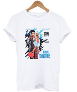 true romance film poster t-shirt