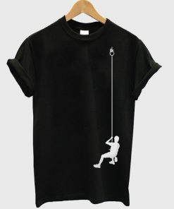 hanging climb t-shirt