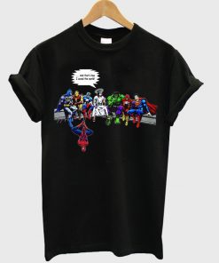 jesus super heroes t-shirt