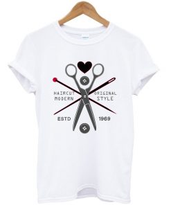 haircut estd 1969 t-shirt