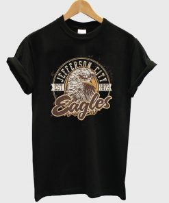 jefferson city est 1873 eagles t-shirt