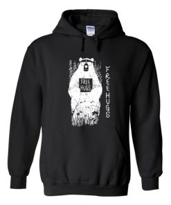 bear free hugs hoodie