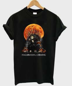 halloween is coming t-shirt