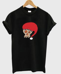 old skull christmas t-shirt