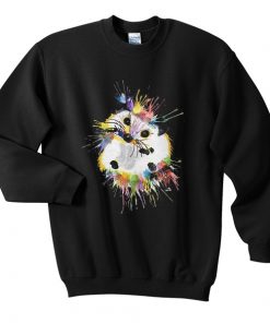 rainbow hedgehog sweatshirt