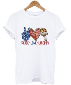 peace love liberty t-shirt