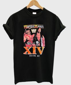wrestle mania t-shirt
