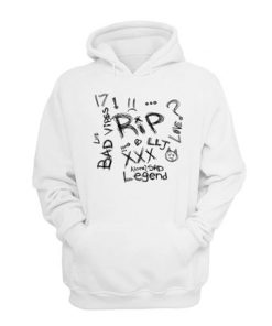 Lil Peep On The Day I Die Would You Even Cry Hoodie