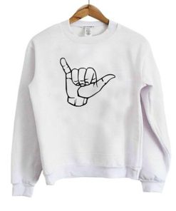 Shaka hand Sweatshirt