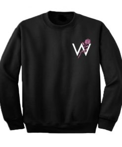 Sleeping With Sirens Pink Rose Sweatshirt