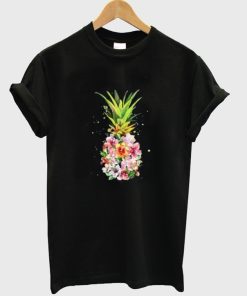 Pineapple Flowers T-Shirt