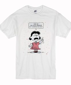 LUCY VAN PELT Peanuts Gang T Shirt