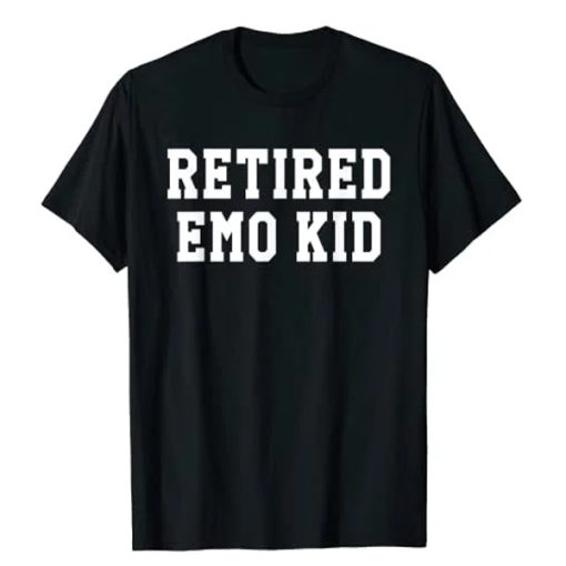 Retired Emo Kid Sad Music Gift T-Shirt