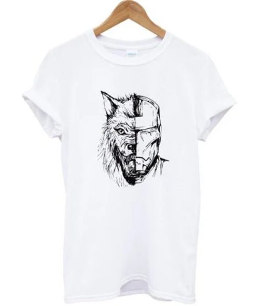 Iron Man x Stark Wolf T-shirt