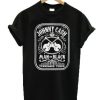 Johnny Cash The Man In Black Featuring The Fabulous Tennessee Three T-shirt
