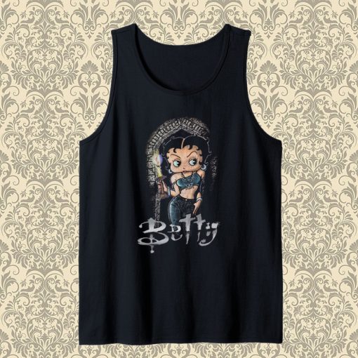 Betty Boop Buffy The Vampire Slayer Tank Top