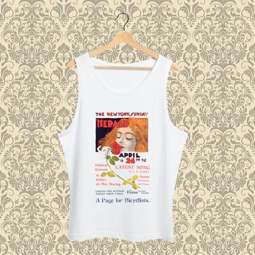 The New York Sunday Herald Poster - 1896 Tank Top