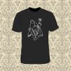 Line Yoga Drawing T Shirt