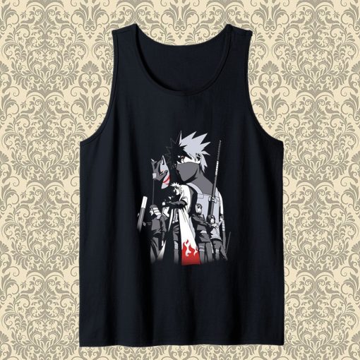 Naruto Kakashi Hatake Shadows Tank Top