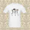 Disney Mickey Skeleton Dancing Halloween T Shirt