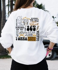 Morgan Wallen Dangerous Album Sweatshirt Back