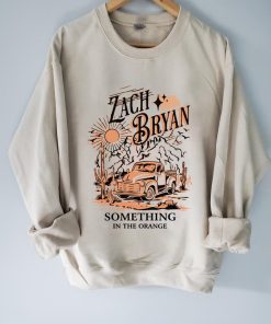 Zach Bryan Something In The Orange Sweatshirt