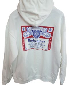 Men's Brew City Budweiser King Of Beers Hoodie Back