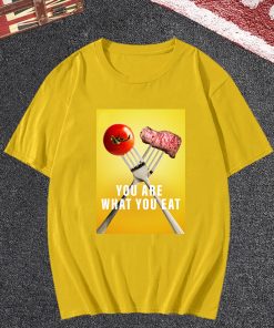 You Are What You Eat Twin Experiment T - Shirt