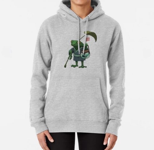 A Frog and His Son Pullover Hoodie