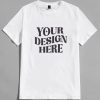 Bella Canvas 3001 White T-Shirt