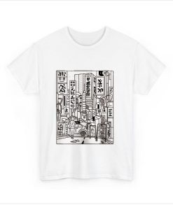 Minimalist Tokyo Street T-shirt